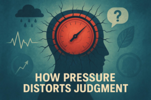 How pressure distorts judgment